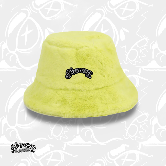 Bright green Bucket hat