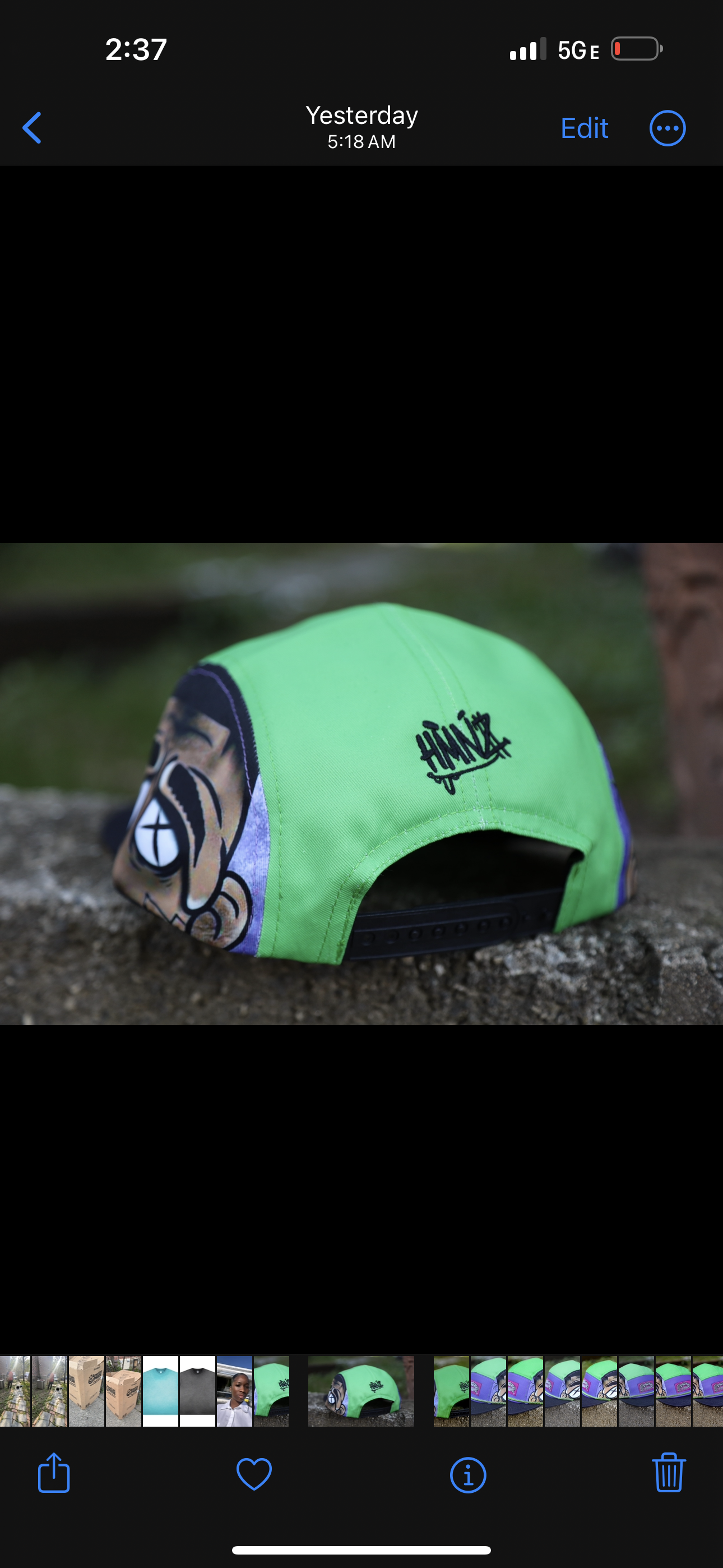 Fresh Prince five panel