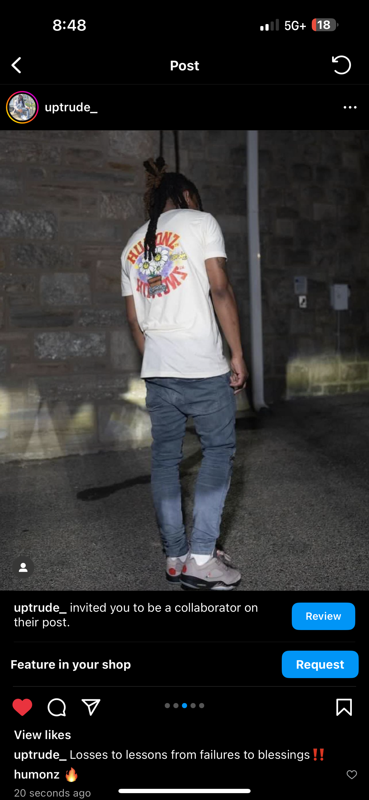 Humonz spring tee