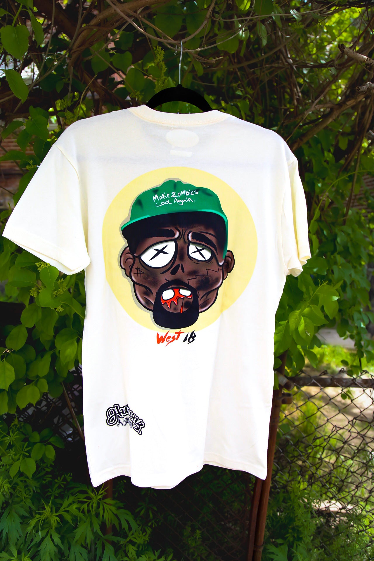 Kanye zombie tee