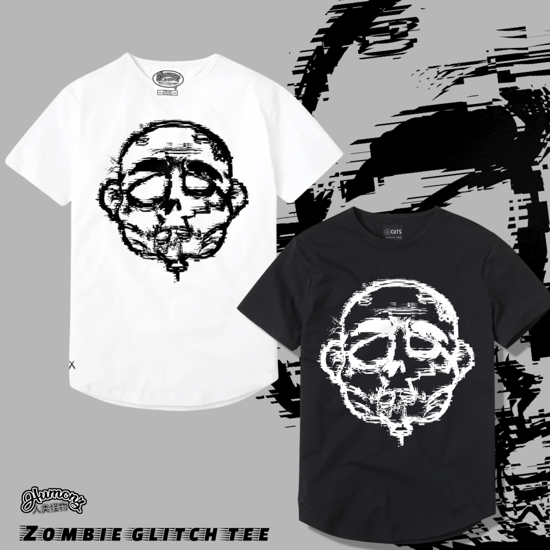Zombie glitch tee