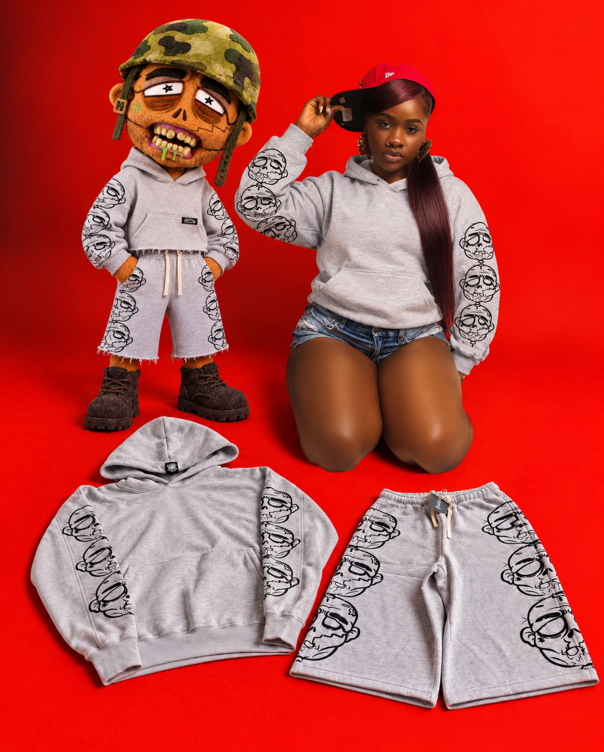 Cozy zombie set!