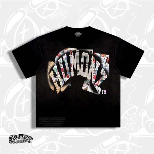 Newspaper tee