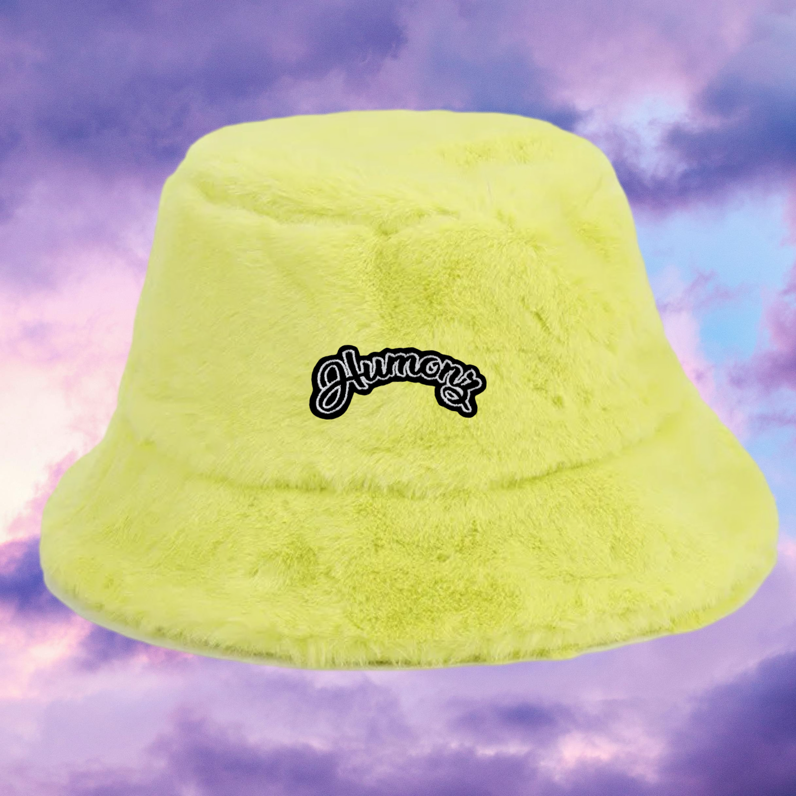 Bright green Bucket hat