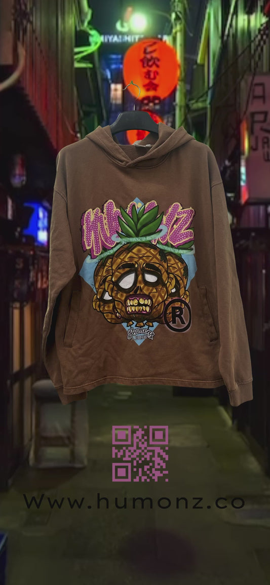Pineapple zombie hoodie RS